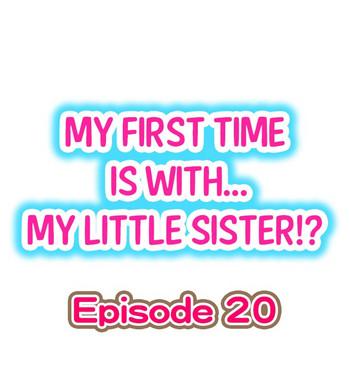 my first time is with my little sister ch 20 cover